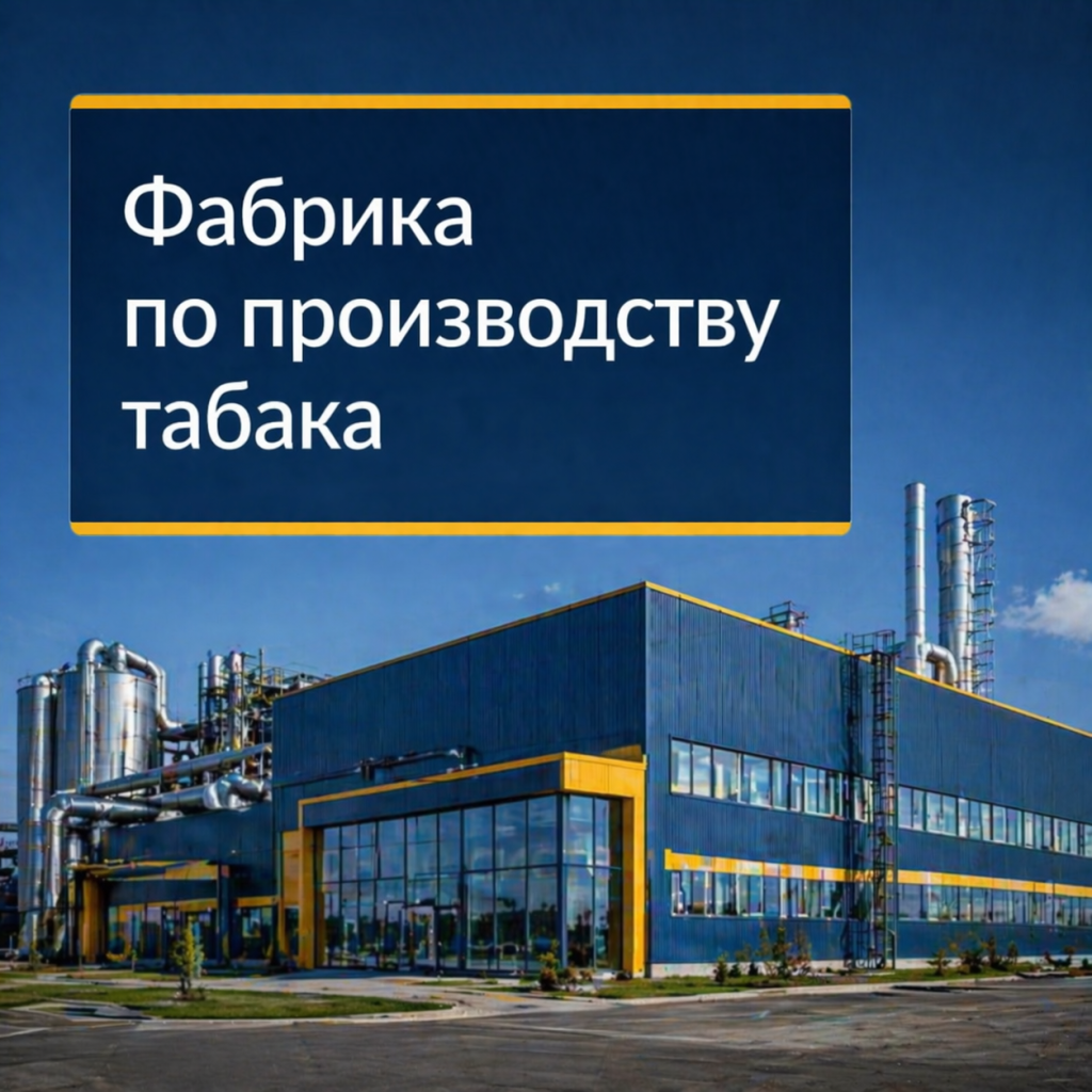 Фабрика по производству табака