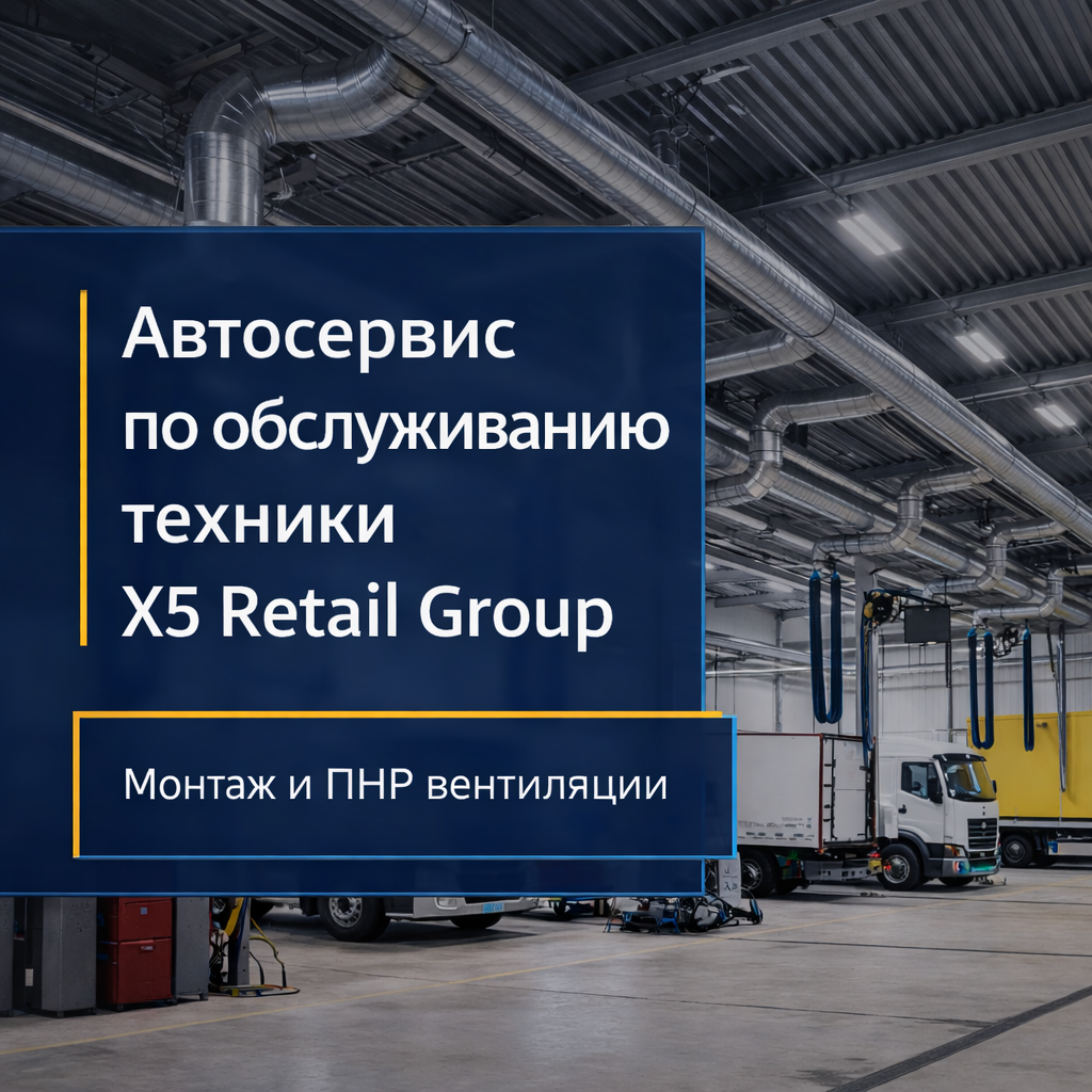 Автосервис по обслуживанию техники X5 Retail Group