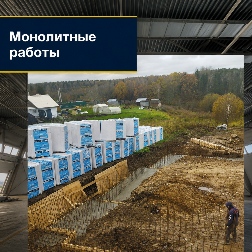 Монолитные работы